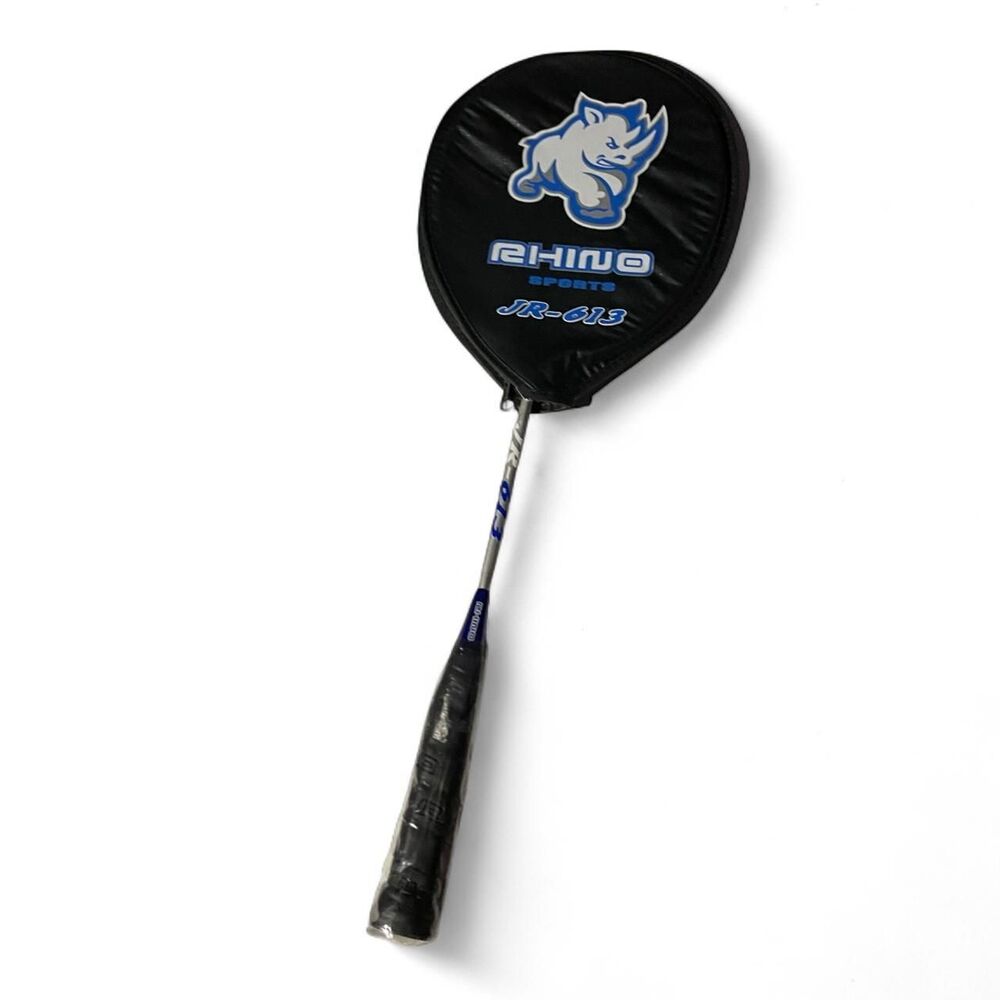 New RHINO SPORTS JR-613 Badminton Racket with Cover